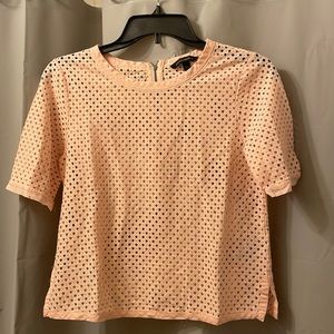Sheer ShortSleeve Top